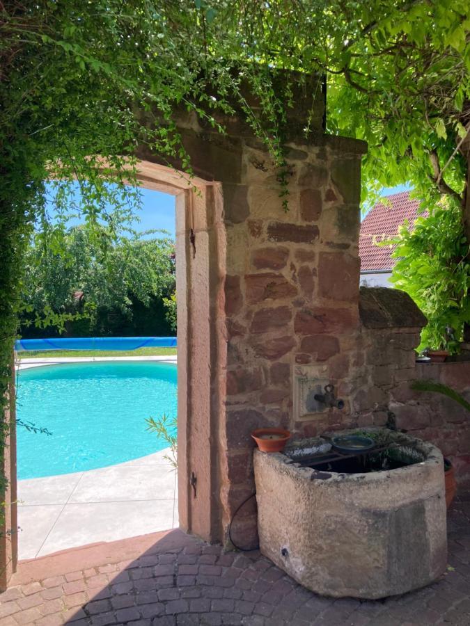 Le Grenier - Piscine Et Spa Marlenheim Exterior photo